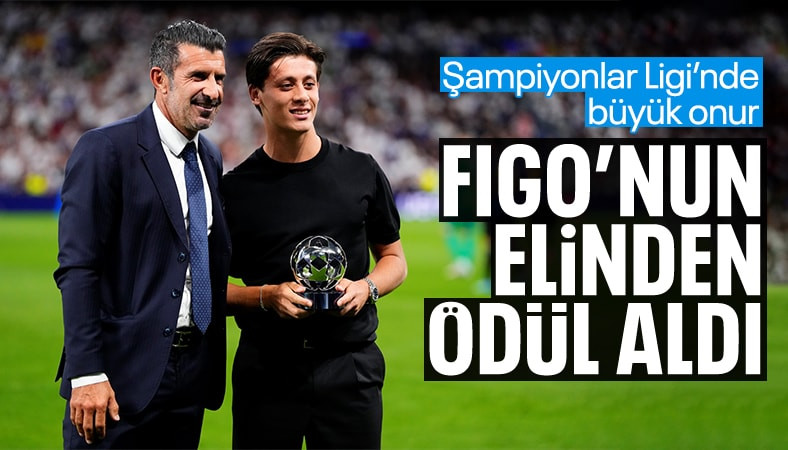 Şampiyonlar Ligi’nde zirveye çıktı! Arda Güler’e anlamlı ödül
