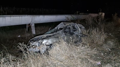 Karaman'da takla atan otomobilden fırlayan şahıs hayatını kaybetti