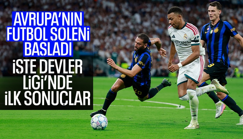 UEFA Şampiyonlar Ligi’nde ilk hafta başladı