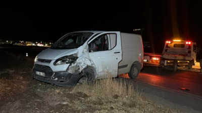 Adıyaman'da kaza sonrası aracı bırakıp kaçtılar