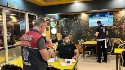 Bursa'da polis ekipleri denetim gerçekleştirdi