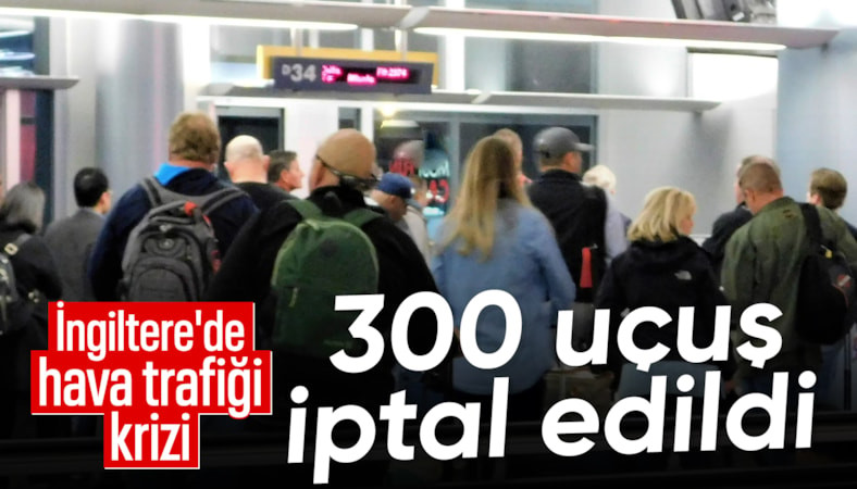 İngiltere’de hava trafik kontrolü sisteminde arıza