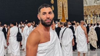 Karim Benzema, Kabe'den fotoğraf paylaştı