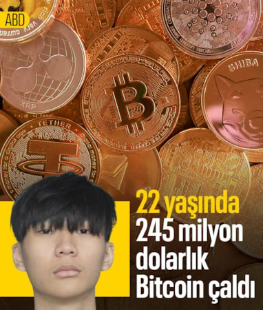 ABD'de 22 yaşındaki genç 245 milyon dolarlık Bitcoin çaldı