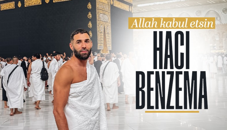 Karim Benzema, Kabe'den fotoğraf paylaştı