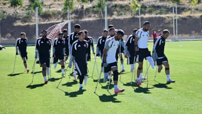 Ampute Futbol Milli Takımı güç depoluyor