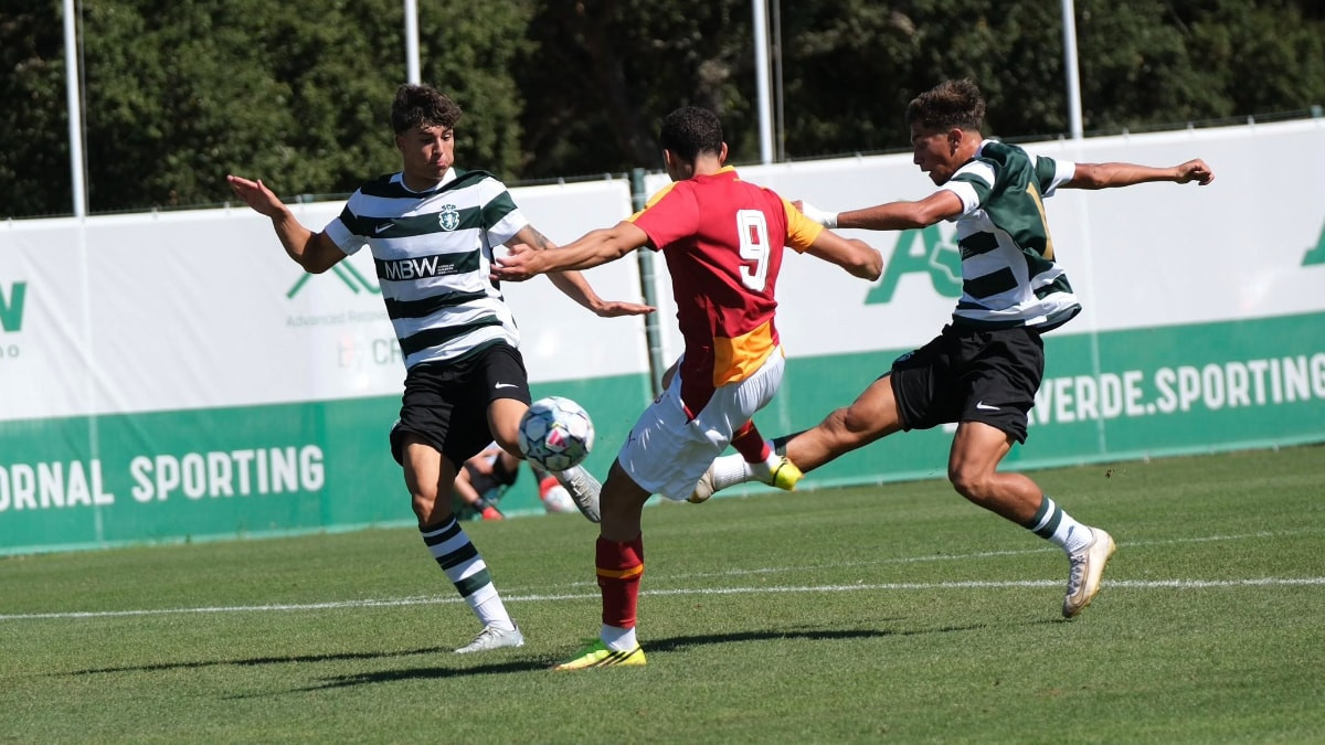 Gençlik Ligi'nde Galatasaray, Sporting ile yenişemedi