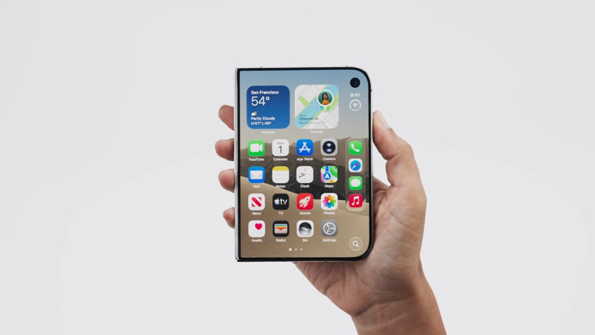 Apple tarihinde bir ilk: Katlanabilir iPhone Duo tanıtıldı