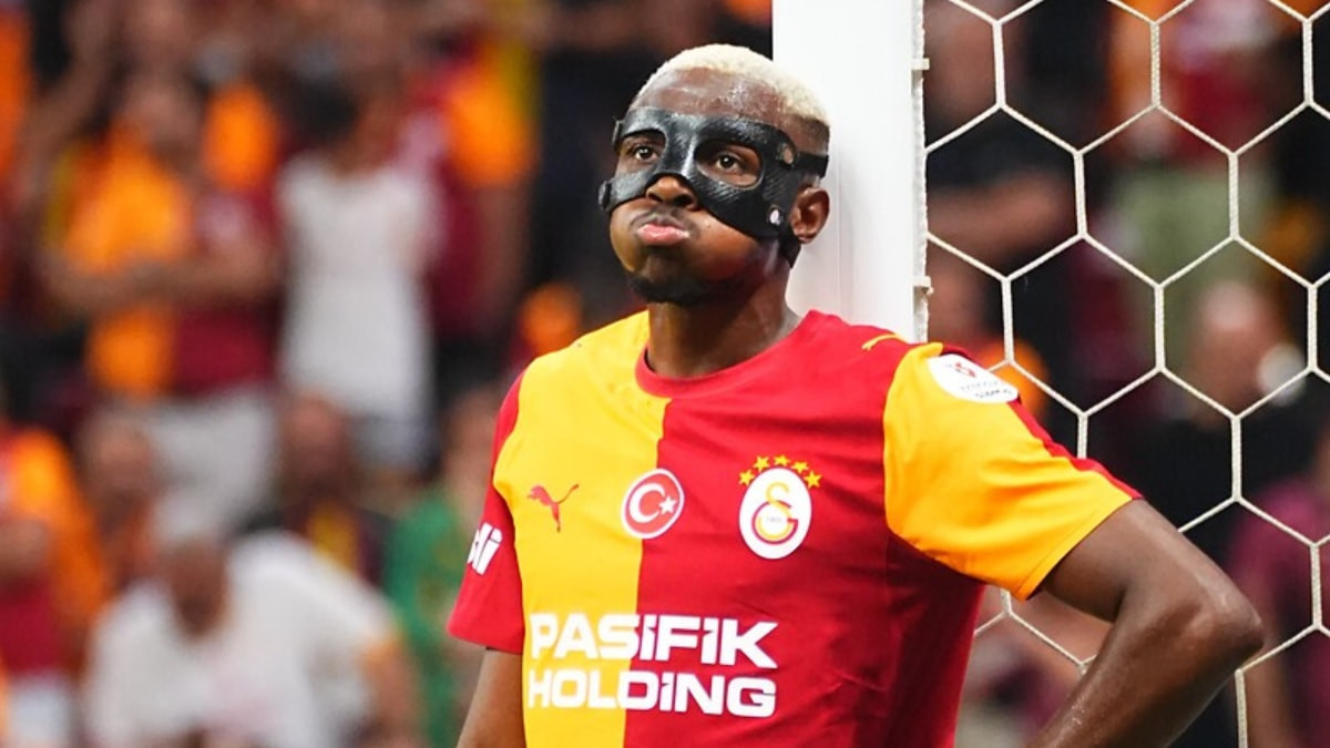 Galatasaray Victor Osimhen'in olmadığı maçları kazanamıyor