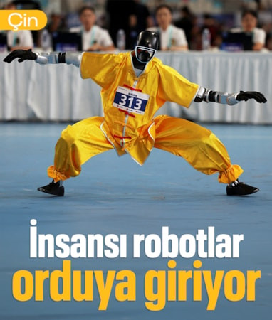Çin, insansı robotları orduya almaya hazırlanıyor