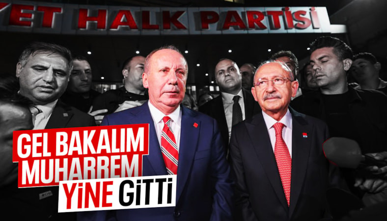Kemal Kılıçdaroğlu ile Muharrem İnce yan yana poz verdi