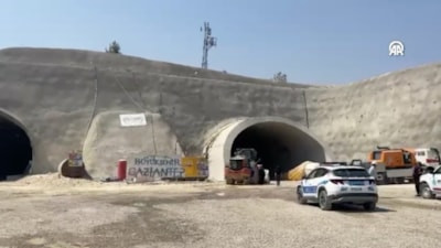 Gaziantep'te tünel inşaatında iskele kazası: 1 işçi hayatını kaybetti
