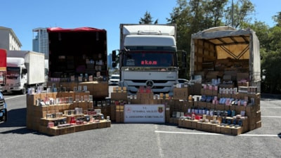 İstanbul 200 milyon liralık sahte parfüm ele geçirildi