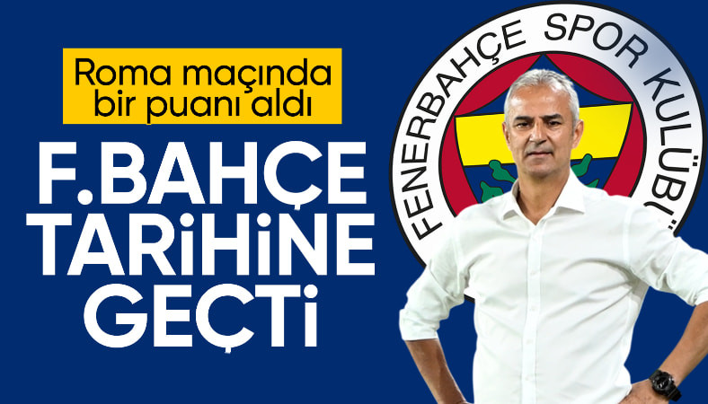 İsmail Kartal, Roma maçıyla tarihe geçti