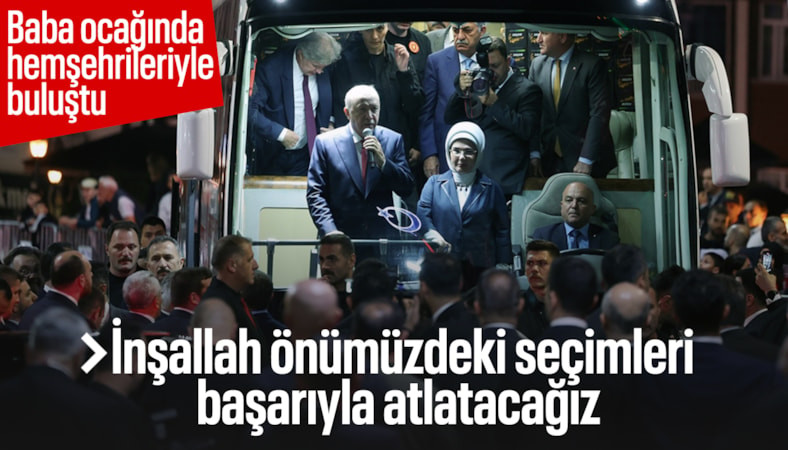 Cumhurbaşkanı Erdoğan Rize'de