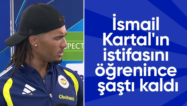 Archie Brown’ın İsmail Kartal’ın istifa ettiğini öğrendiği an gündem oldu