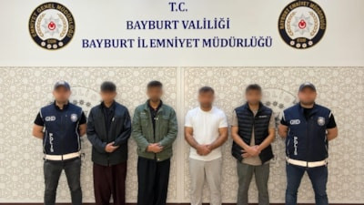 Bayburt’ta düzensiz göçmen operasyonu: 2 gözaltı