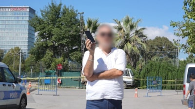 Samsun’da gaz alarmını görüntülemek isteyen gazetecilere ‘Valiyi arattırmayın’ müdahalesi
