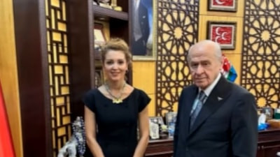 Nagihan Alçı, Bahçeli ile görüşmesini anlattı: Öcalan'a İmralı'da ev inşa edildi