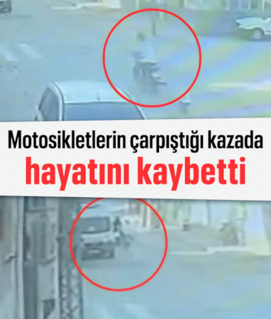 Adana'da motosikletler çarpıştı: 1 ölü 1 yaralı