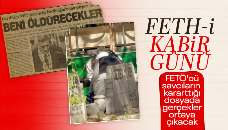 Kaşif Kozinoğlu'nun mezarı bugün açıldı
