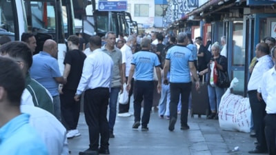 15 Temmuz Demokrasi Otogarı'nda okula dönüş yoğunluğu