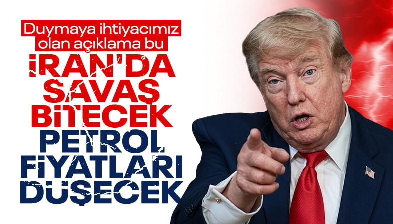 Donald Trump: İran'la savaş çok yakında sona erecek
