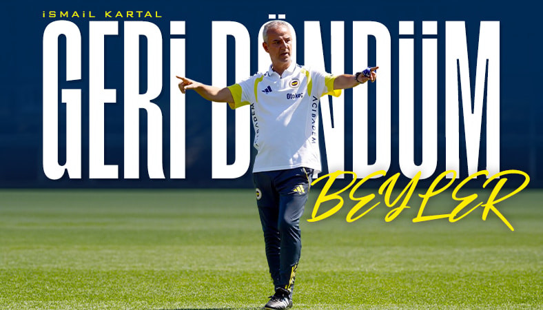 Fenerbahçe'den İsmail Kartal paylaşımı geldi