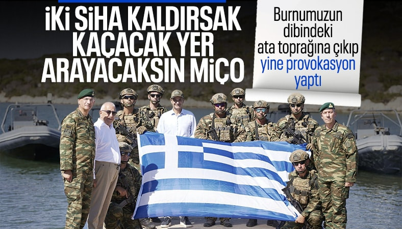 Kiryakos Miçotakis'ten provokatif Meis ziyareti: Türkiye yakından takip ediyor