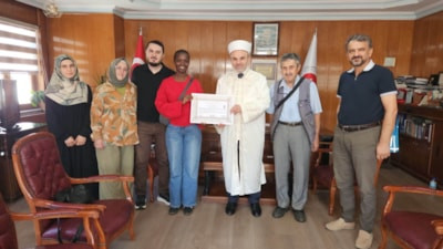 Samsun'a Kenyalı gelin: Müslüman oldu, 'Sıla' ismin aldı