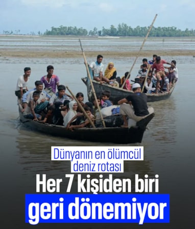 Dünyanın en ölümcül deniz rotası: Her 7 kişiden biri geri dönemiyor