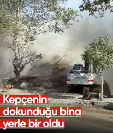 Bursa’da yıkım sırasında 6 katlı bina çöktü: Çevredekiler saniyelerle kurtuldu