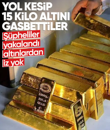 Şanlıurfa'da 15 kilo altını gasbeden şüpheliler yakalandı: Altınlardan iz yok
