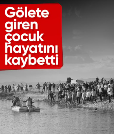 Muş'ta gölete giren 13 yaşındaki çocuk kurtarılamadı