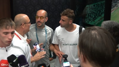 Futbolcu Deniz Türüç ile TFF temsilcisi arasında Trabzonspor maçı sonrası gerginlik
