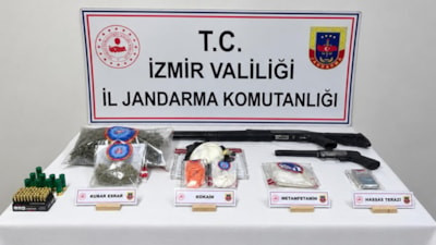 İzmir'de uyuşturucu operasyonu: 8 şüpheli yakalandı
