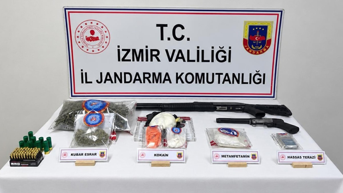 İzmir'de uyuşturucu operasyonu: 8 şüpheli yakalandı