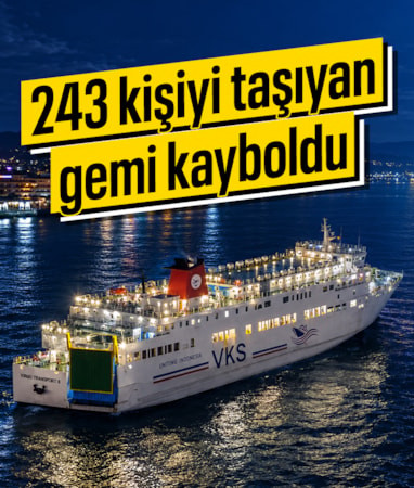 Endonezya’da 243 kişiyi taşıyan gemi kayboldu