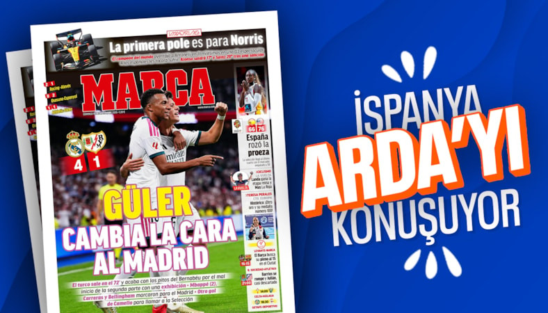 Arda Güler, başarısıyla İspanyol medyasının gündeminde