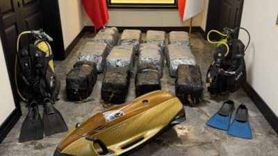 Mersin Limanı'ndaki Güney Amerika'dan gelen gemide 350 kilogram kokain ele geçirildi