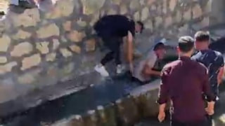 Sivas'ta 'sulu' düğün geleneği: Damat unutamayacağı anlar yaşadı