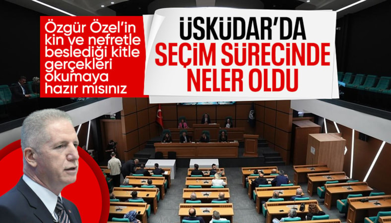 Davut Gül'den Özgür Özel'e Üsküdar yanıtı: Seçim süreci mahkeme kararları ve kanun çerçevesinde yürütüldü