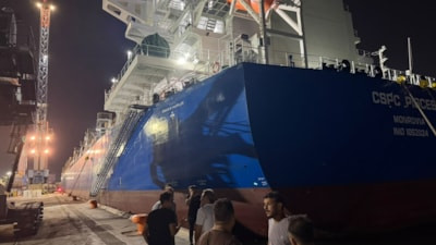 Mersin Limanı'ndaki Güney Amerika'dan gelen gemide 350 kilogram kokain ele geçirildi