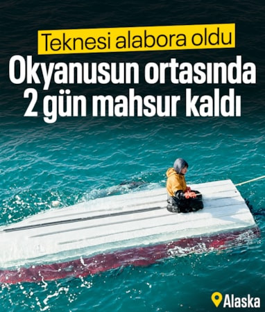 ABD'de 15 yaşındaki çocuk alabora olan tekneden iki gün sonra kurtarıldı