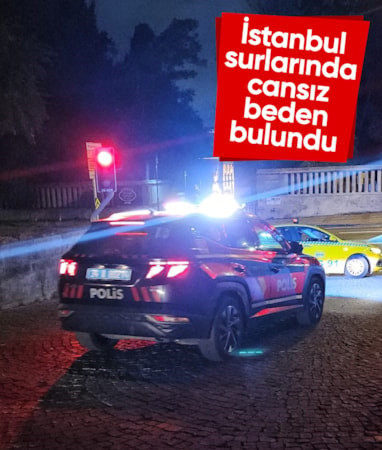 İstanbul'da surların içinde erkek cesedi bulundu