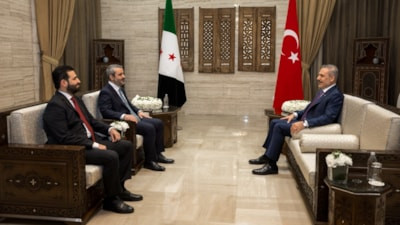 Hakan Fidan, Şam’da Suriyeli mevkidaşı ve İçişleri Bakanı ile görüştü