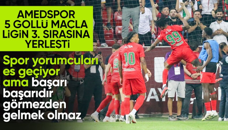 Amed Sportif Faaliyetler, Başakşehir'e 5 attı!