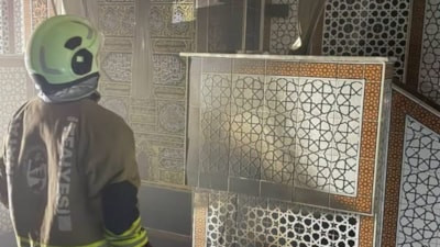 Hatay'da korkutan yangın