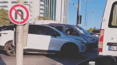 İstanbul'da trafikte kaynak yapan sürücüler polis denetimine takıldı