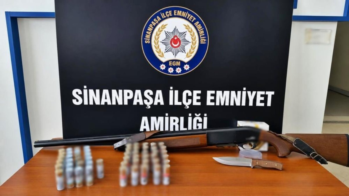 Afyonkarahisar’da sosyal medyada silah ve mühimmat paylaşımı yapan şüpheli yakalandı